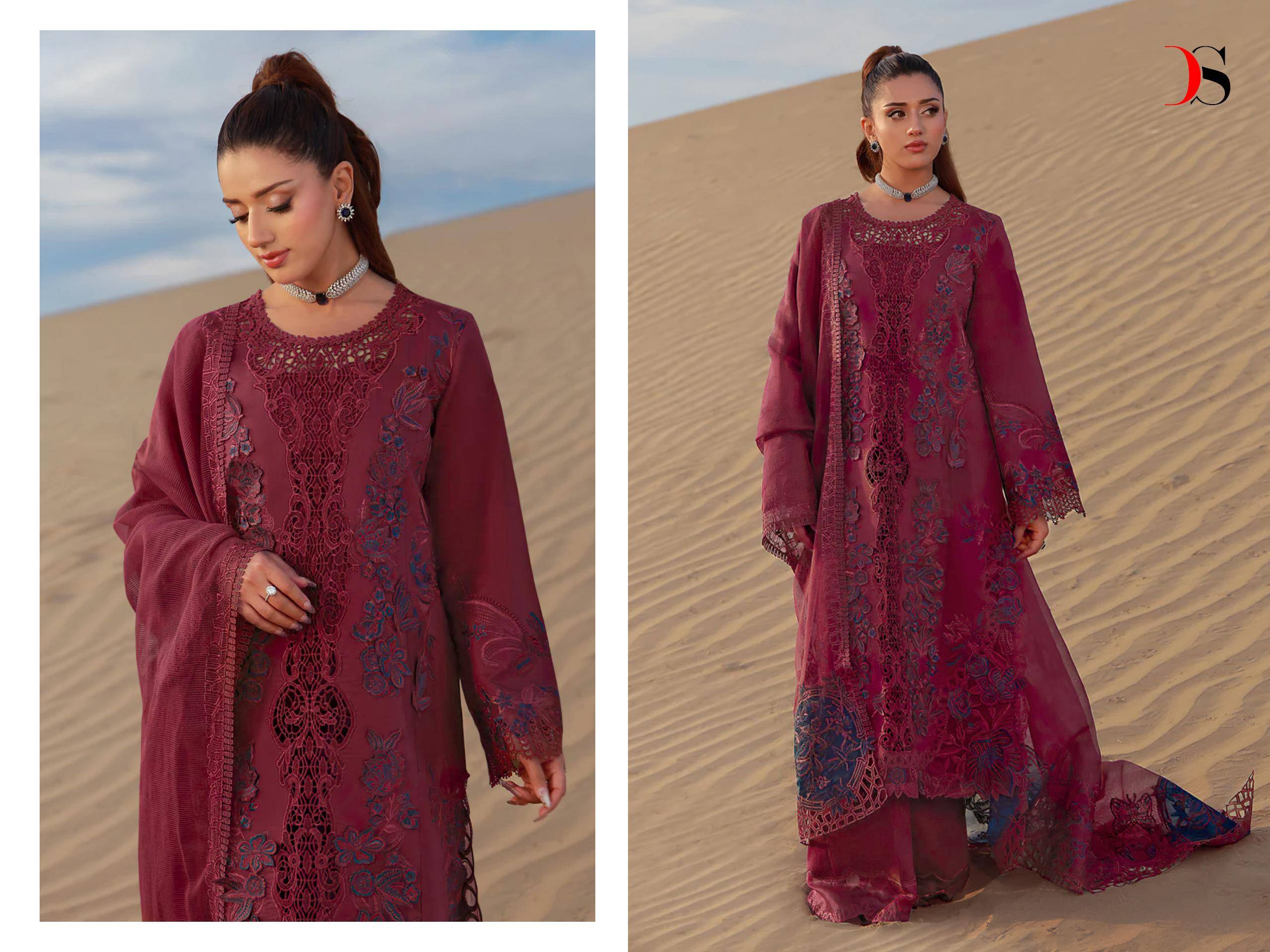 RANGRASIYA vol-6  by  DEEPSY SUITS 2071 To 2076 Series Beautiful Pakistani Suits Wear Pure Cotton Dresses At Wholesale Price